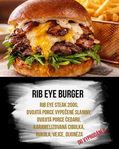 rib eye burger rest